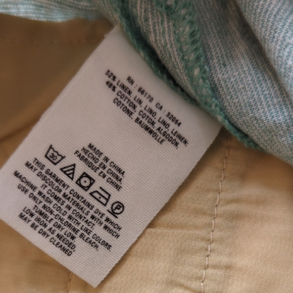 NWT Pilcro Light Green Wide Leg Pants Size 2/26 - Picture 9 of 9